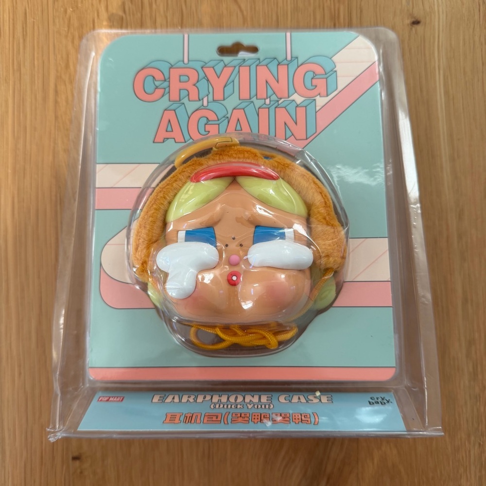 NWB / CRYBABY Crying Again Series-Earphone Case in Duck You